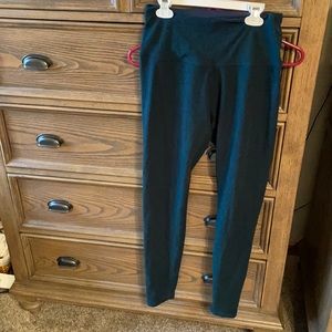 Dark green beyond yoga leggings. Size L